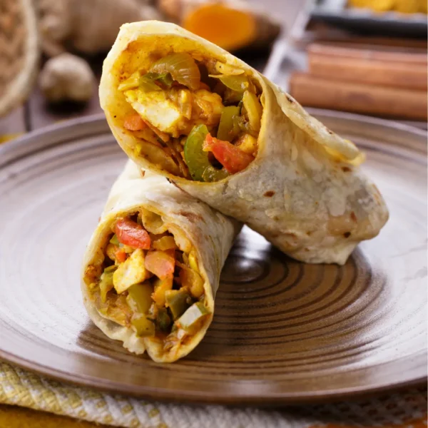 Paneer Tikka Wrap